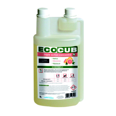 Flacon doseur vide pour nettoyant sols Ecocub Cleaner Durasols 1 L
