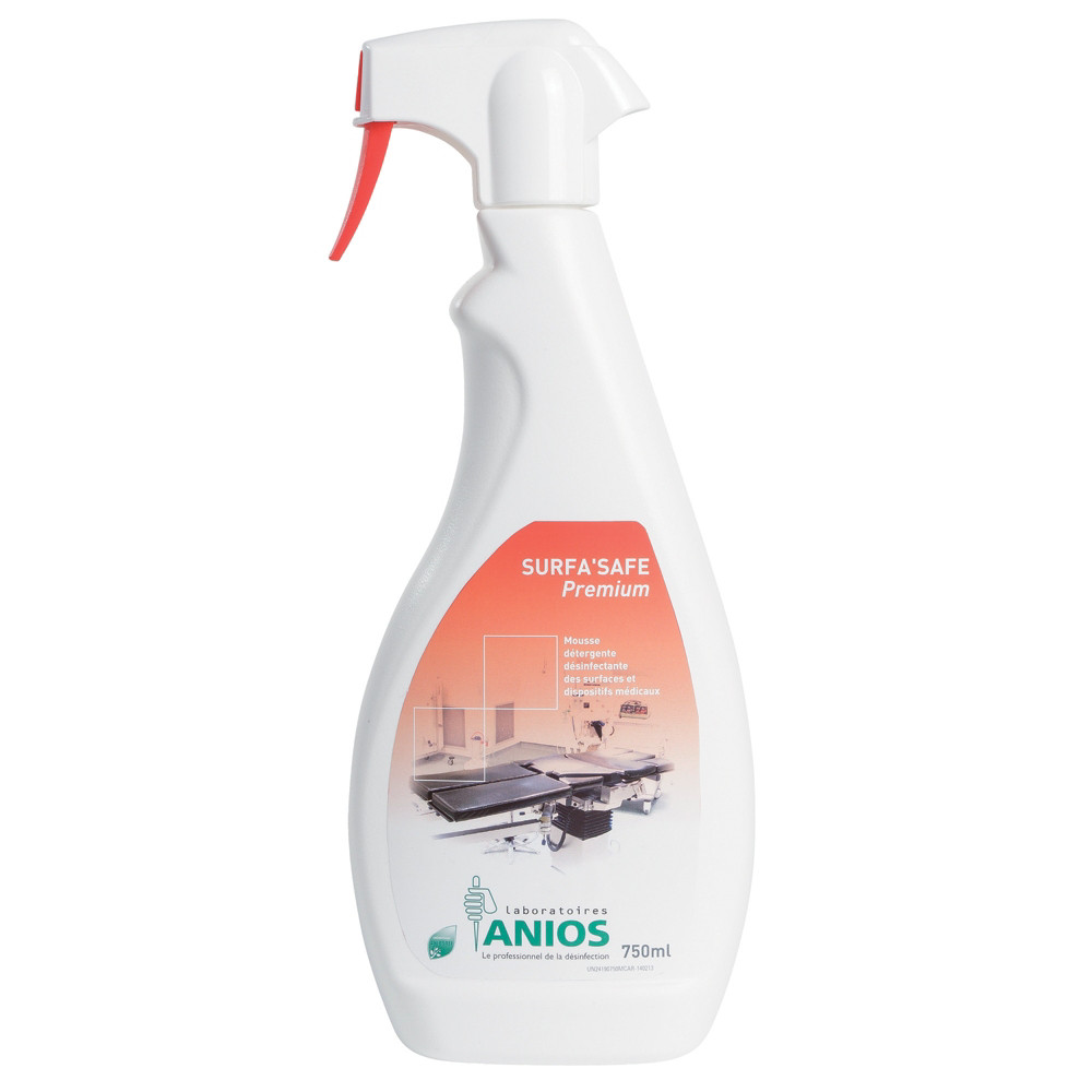 ANIOS Dsinfectant surfaces Anios Surfa'safe Premium mousse compacte 750 ml