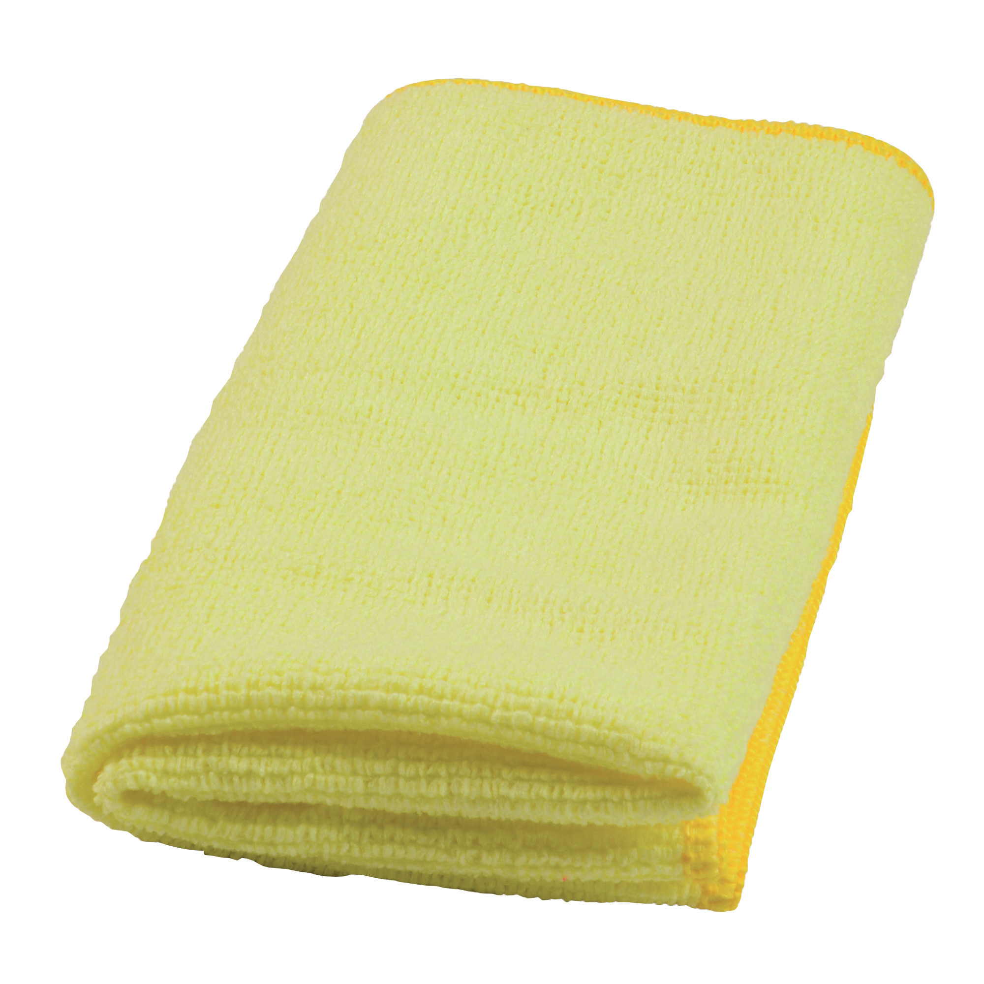 Lavettes microfibres éco-labellisées Taski MyMicro jaunes, lot de 20