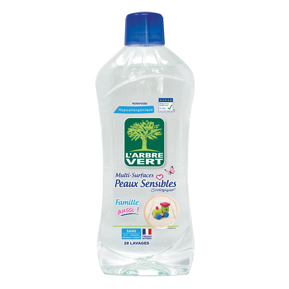 L ARBRE VERT Nettoyant multi-usages L'Arbre Vert peaux sensibles 1 L