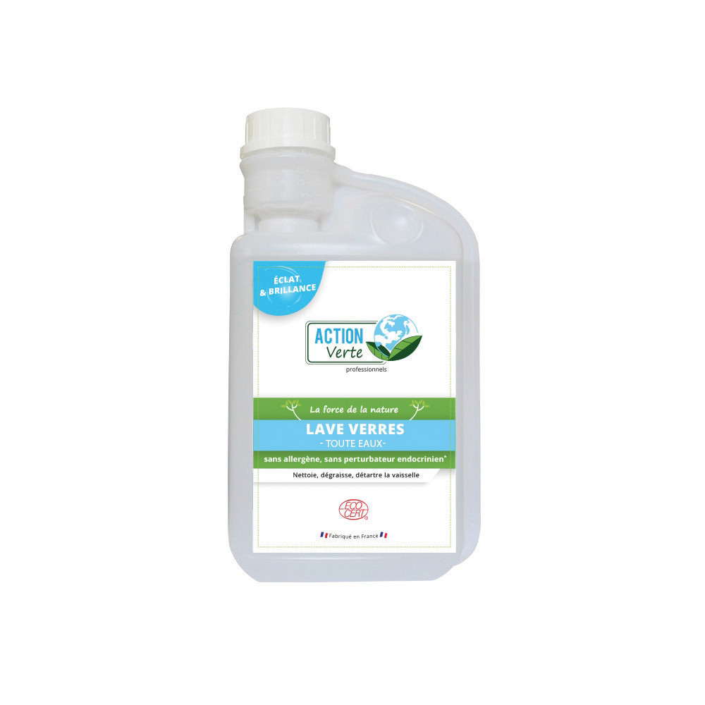 Liquide lave-verre HACCP Action Verte 1 kg