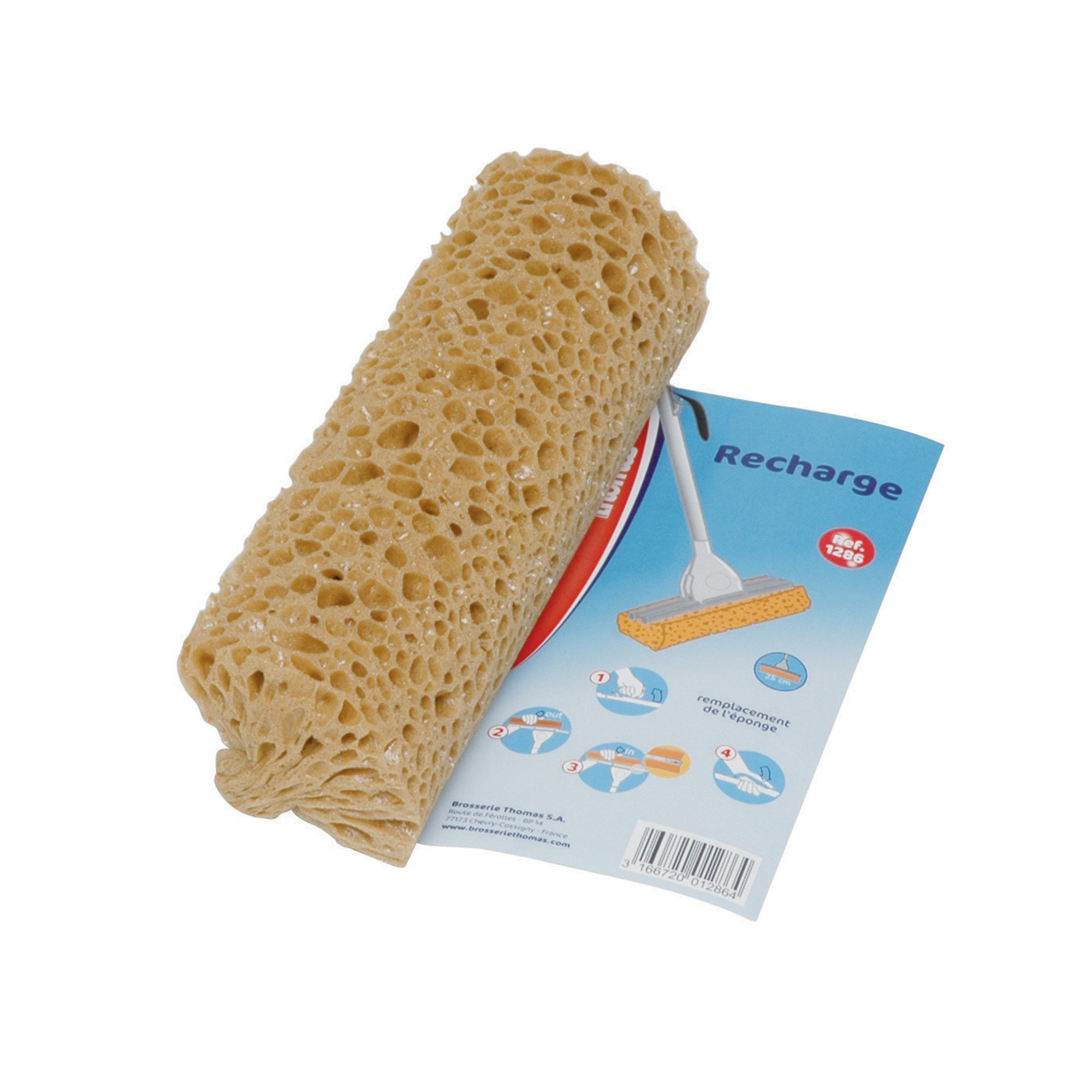 THOMAS La recharge éponge pour balai lave sol