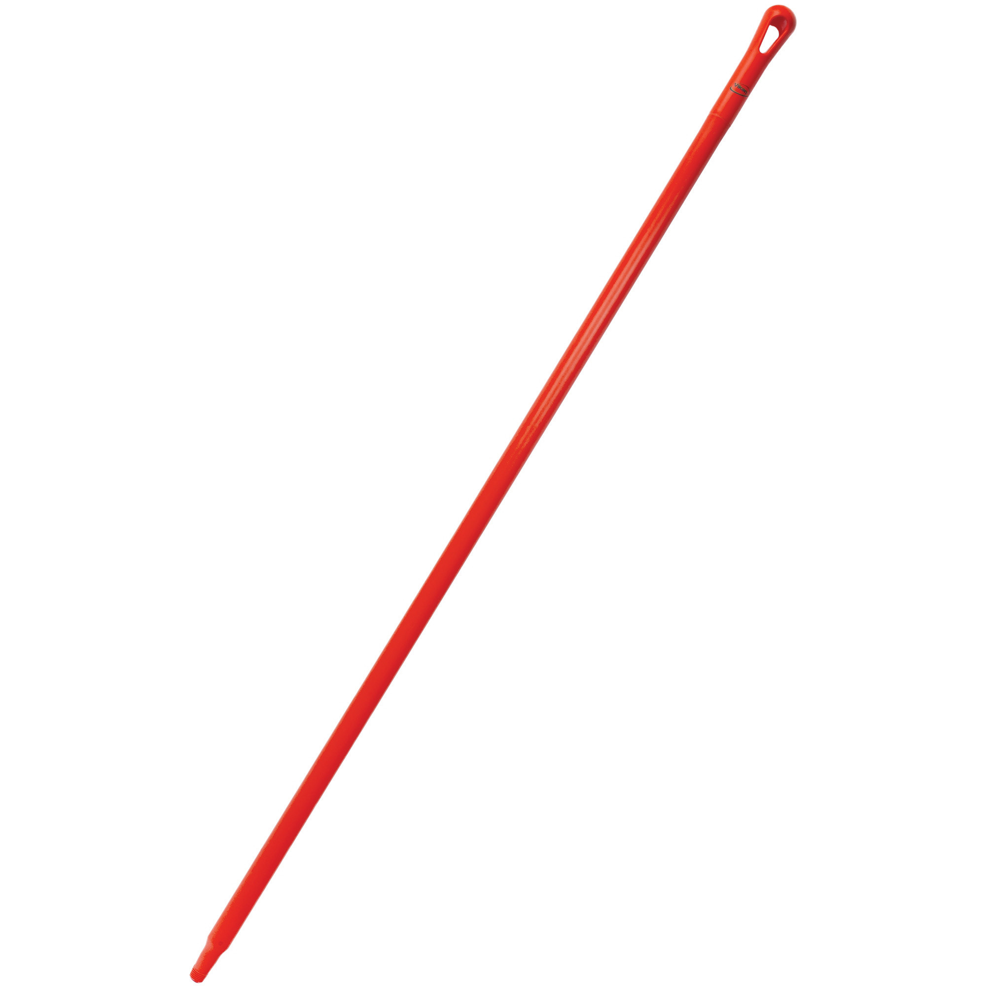 Manche Vikan fibre de verre 1,50 m, diam.34 mm, coloris rouge