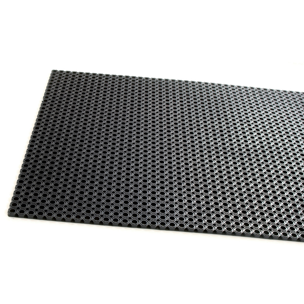 NOTRAX Caillebotis caoutchouc paisseur 12,5 mm sans bord 0,75 x 1 m