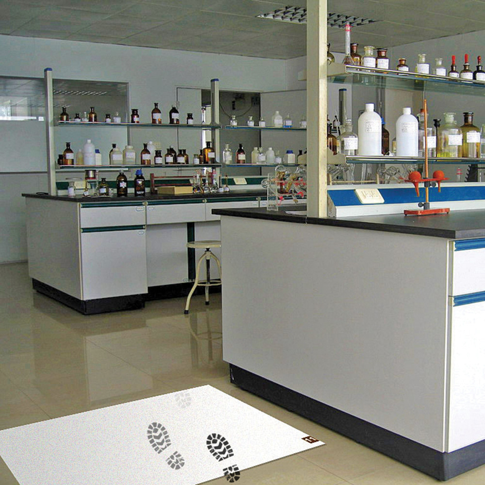 Tapis anti-contamination en feuilles de polyurthane jetables 0,60 x 0,90 m