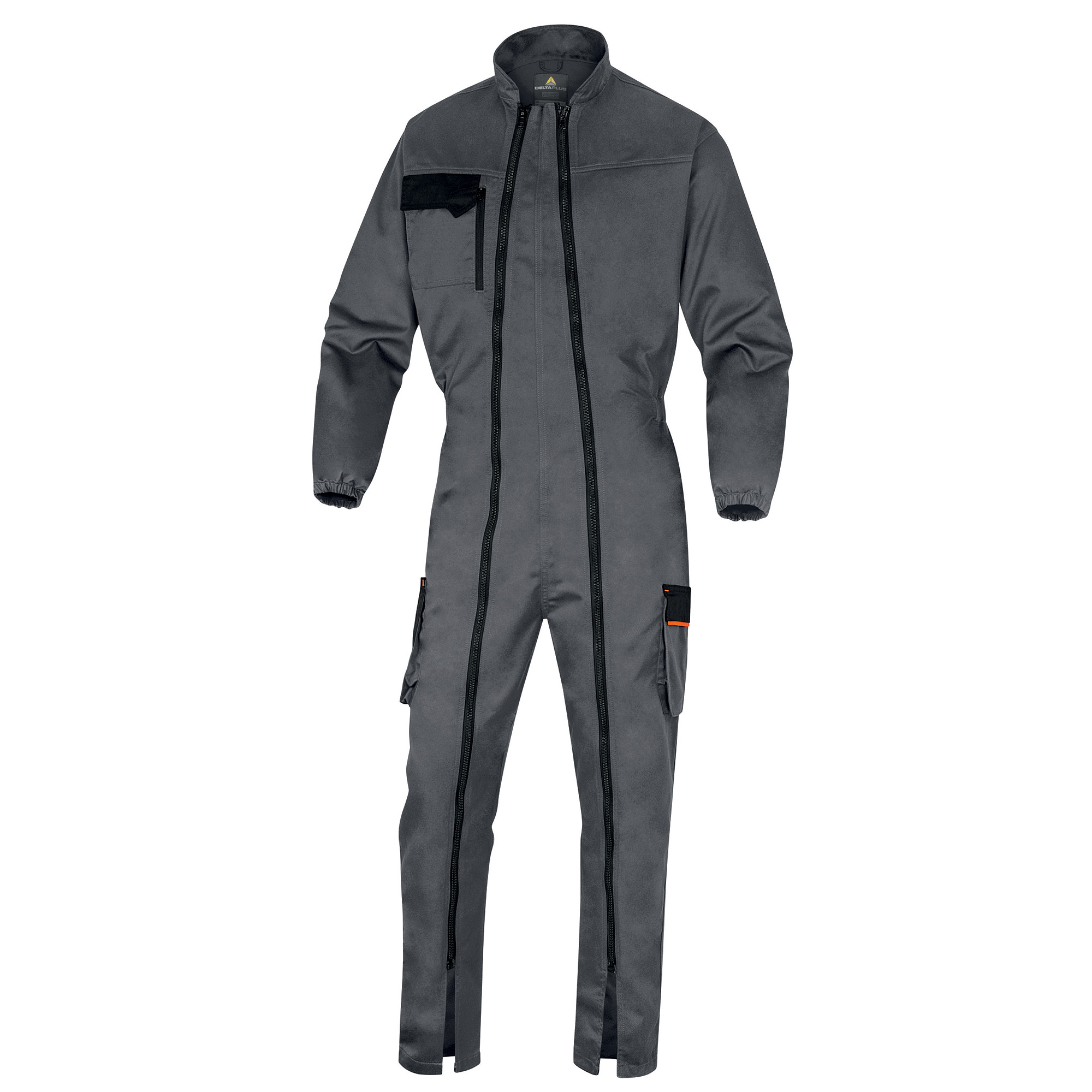 Combinaison de travail double zip Mach 2 DeltaPlus, coloris gris, taille XXXL