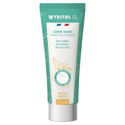 Crème hydroalcoolique Wyritol monoï jasmin 75 ml