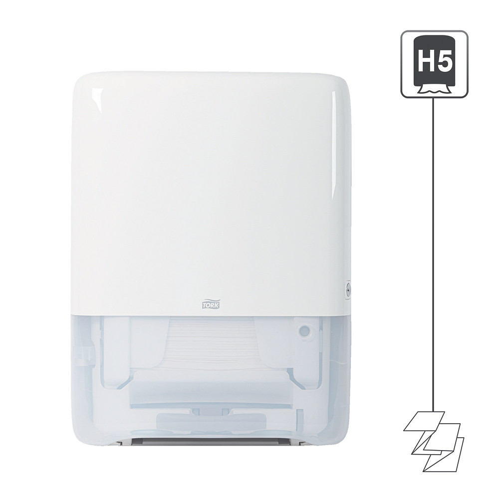 TORK Distributeur essuie-mains enchevtrs Tork PeakServe Mini H5 plastique