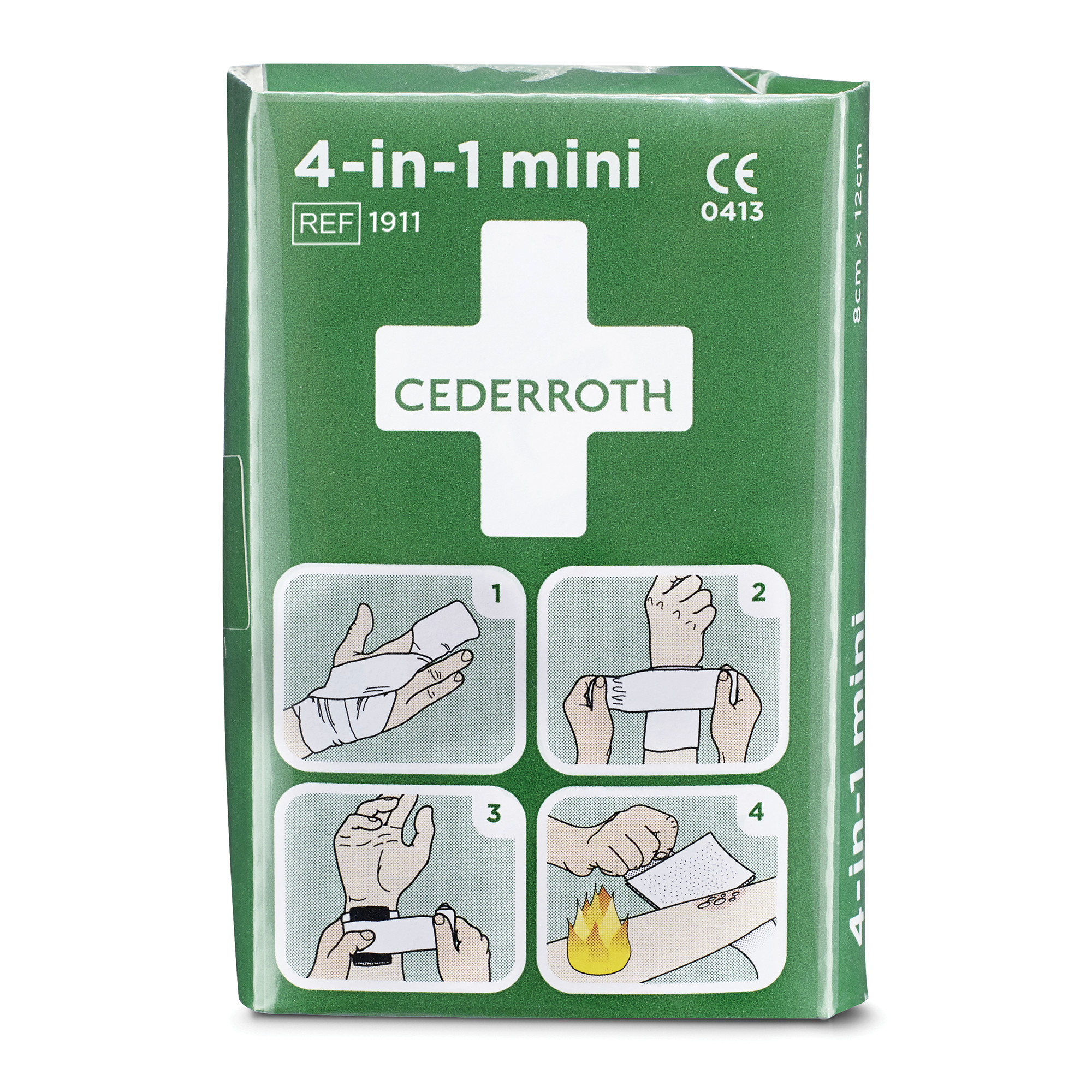 Pansement Mini Stop-Sang 4 en 1 Cederroth