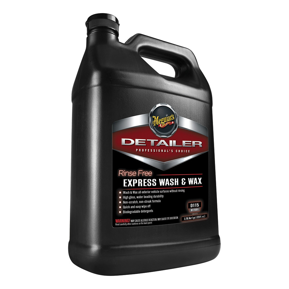 MEGUIAR S Shampooing et cire sans eau Meguiar'S, le bidon de 3.78L