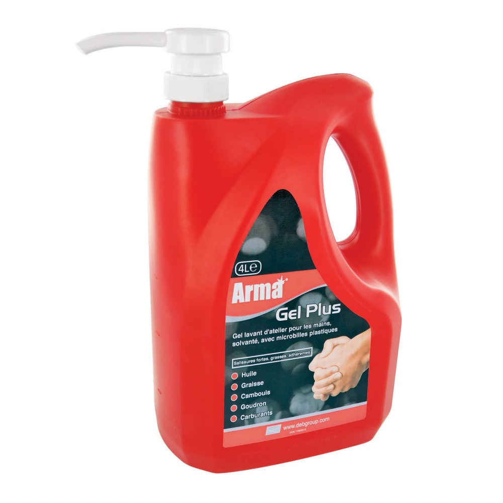 DEB Gel lavant mains atelier Arma Gel Plus 4 L