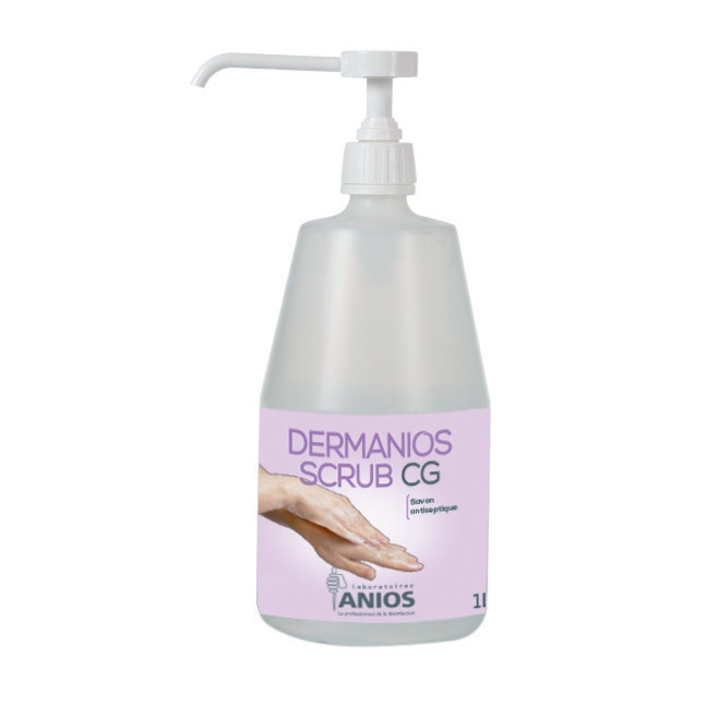 ANIOS Savon antiseptique Dermanios Scrub CG 1 L