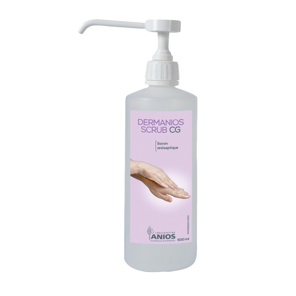 ANIOS Savon antiseptique Dermanios Scrub CG 500 ml