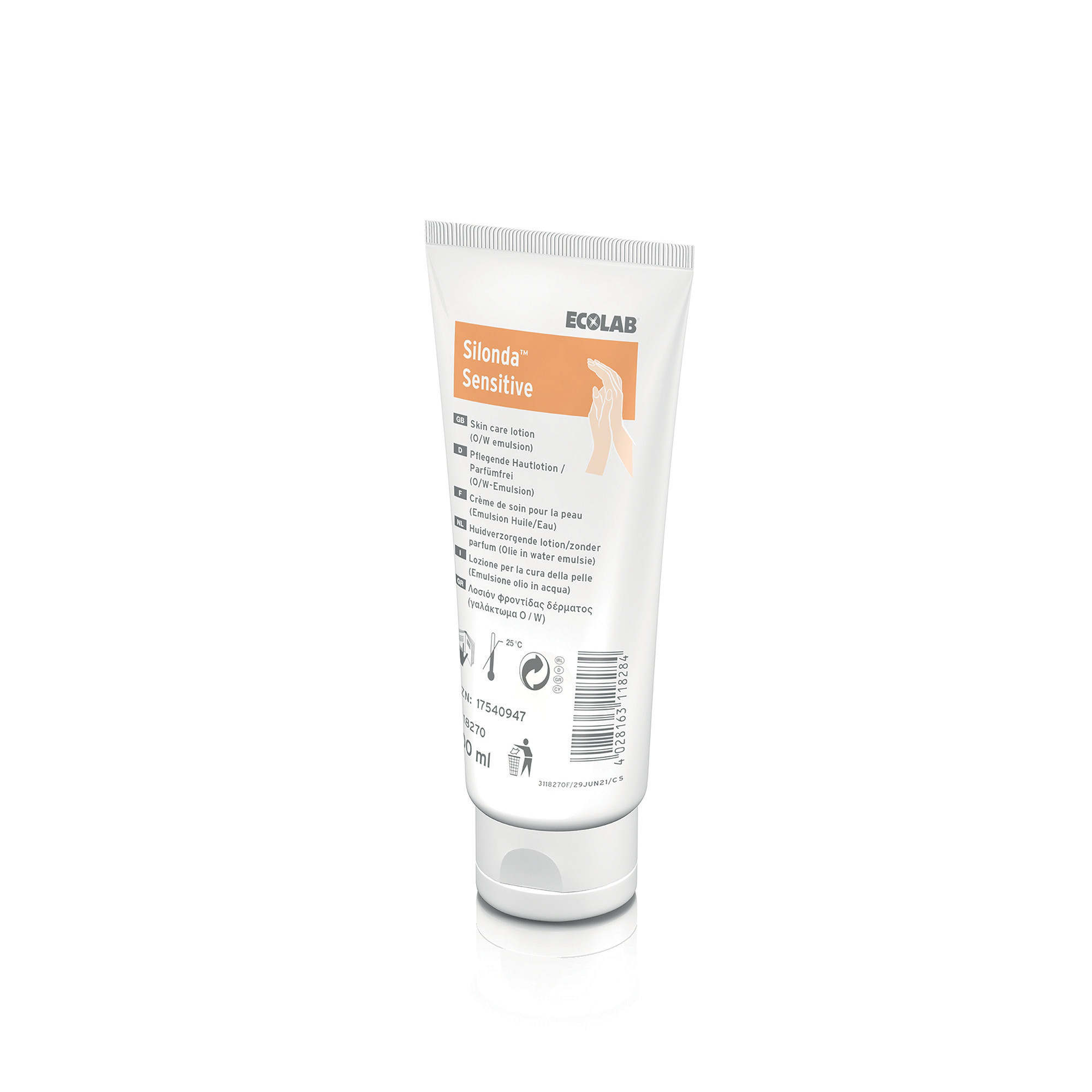 Crème de soin pour mains Ecolab, 100 ml