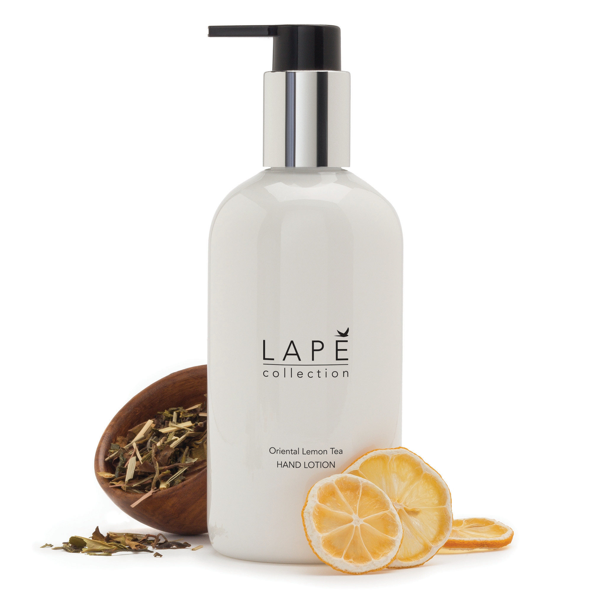 LAPE COLLECTION Lotion hydratante Lapé thé citron oriental, 8 flacons de 300 ml
