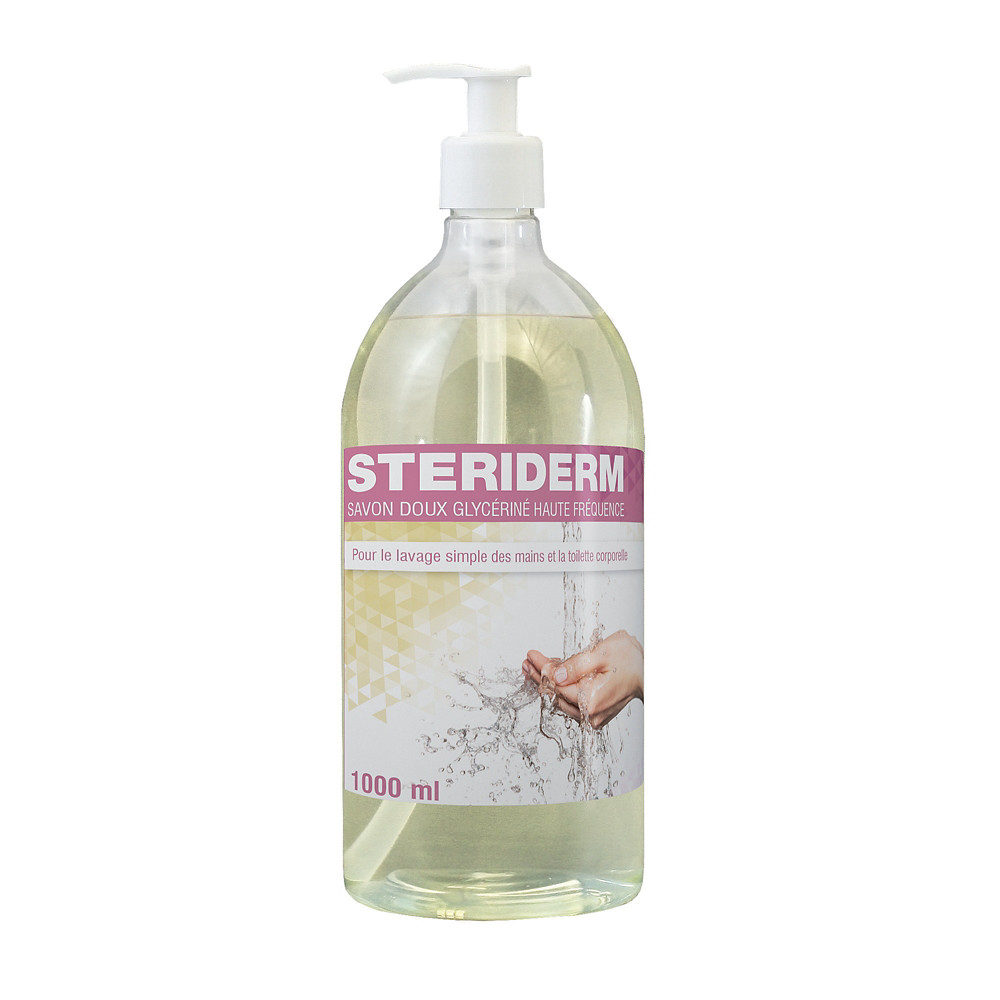 STERIDIS Savon doux glycrin Haute Frquence Steriderm 1 L