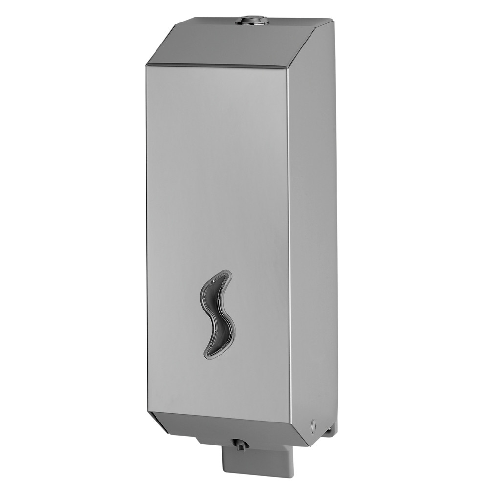 Distributeur de savon liquide  levier 1,2 L inox bross