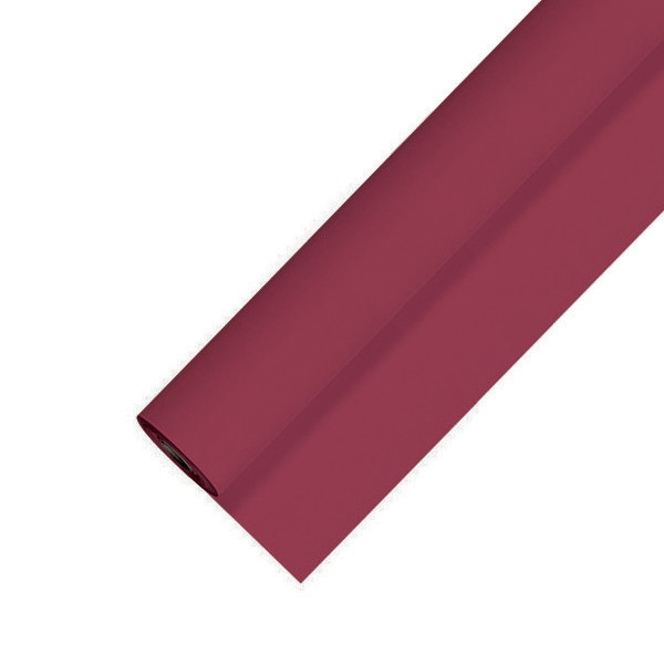 Nappe non tiss en rouleau de 1,20 x 25 m, coloris bordeaux