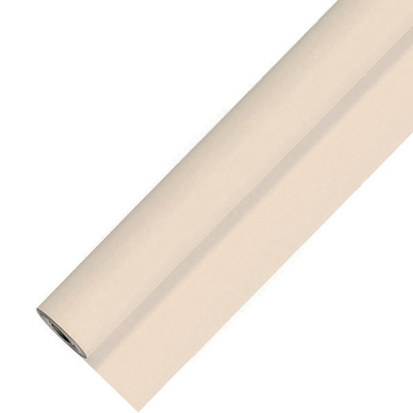 Nappe non tiss en rouleau de 1,20 x 25 m, coloris champagne
