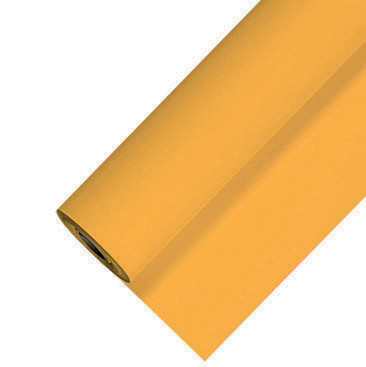Nappe non tiss en rouleau de 1,20 x 25 m, coloris mandarine