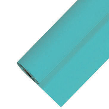 Nappe non tiss en rouleau de 1,20 x 25 m, coloris turquoise