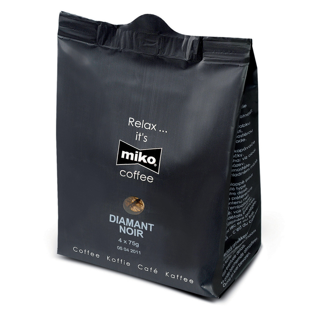 MIKO 9 paquets de 4 filtres doses caf Miko Diamant Noir