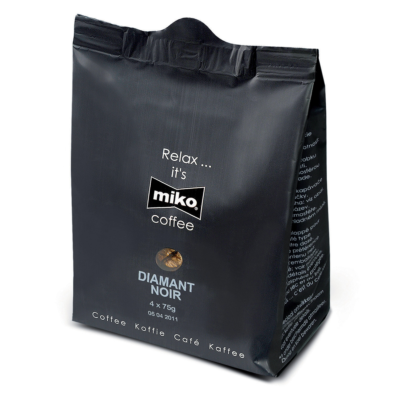 MIKO 9 paquets de 4 filtres doses café Miko Diamant Noir
