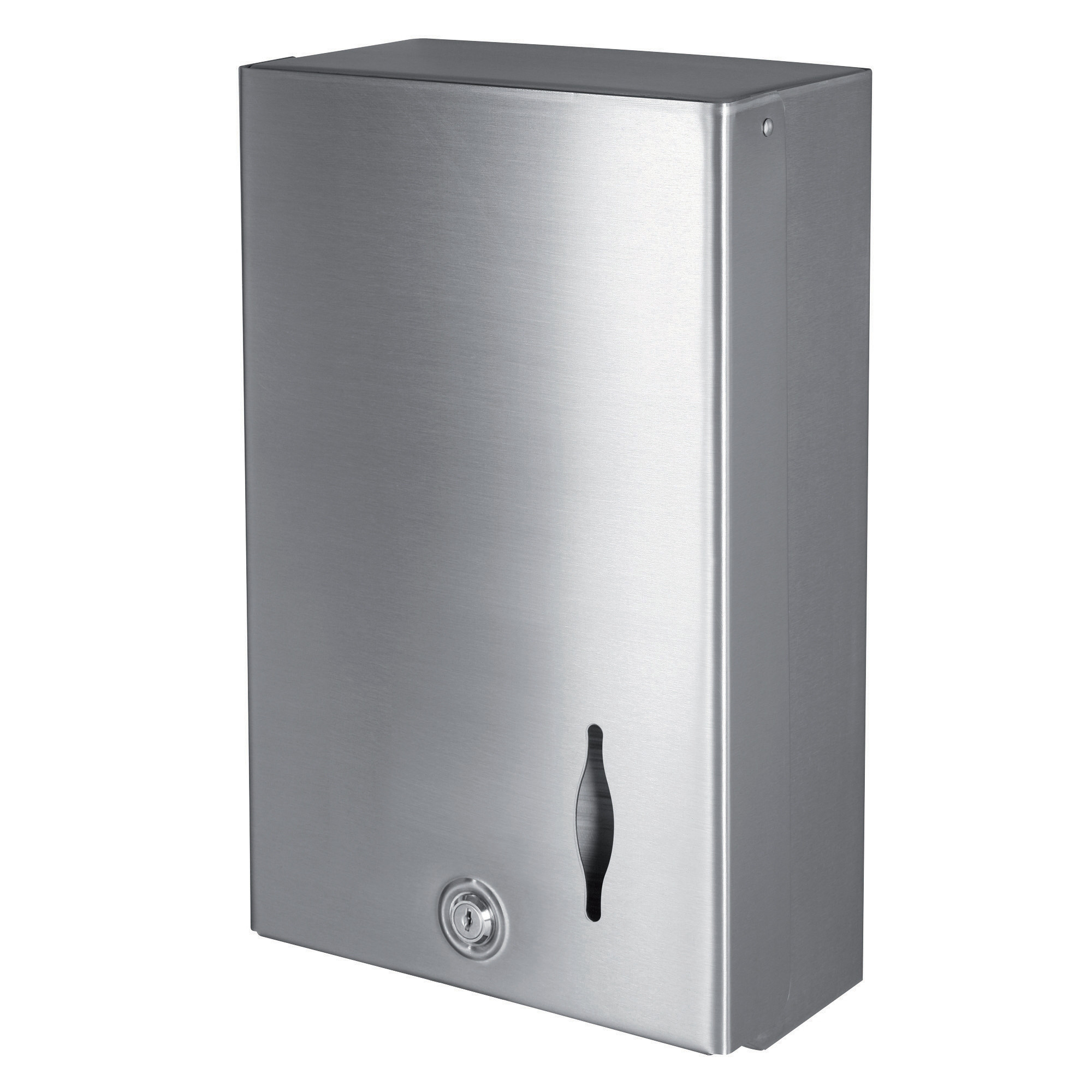 Distributeur essuie-mains enchevêtrés inox brossé