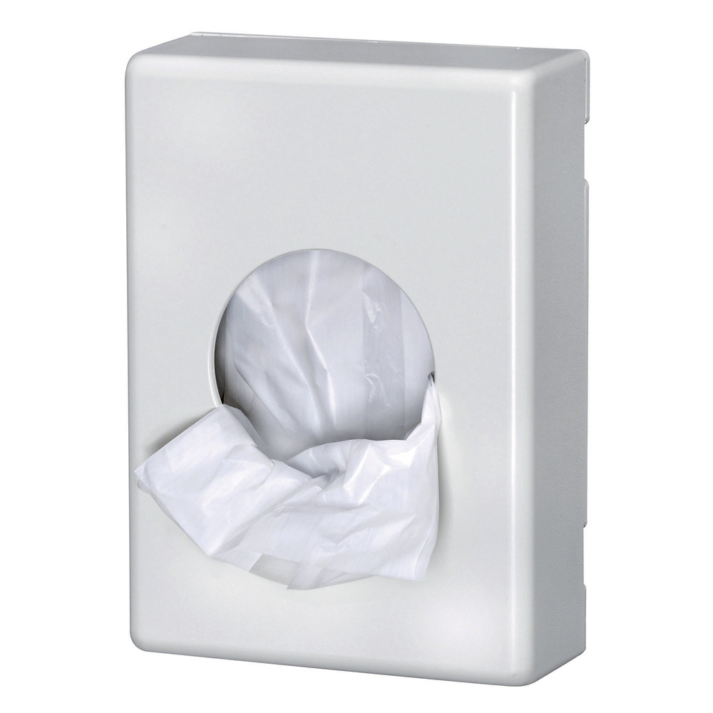 Distributeur mural de sachets plastiques hyginiques