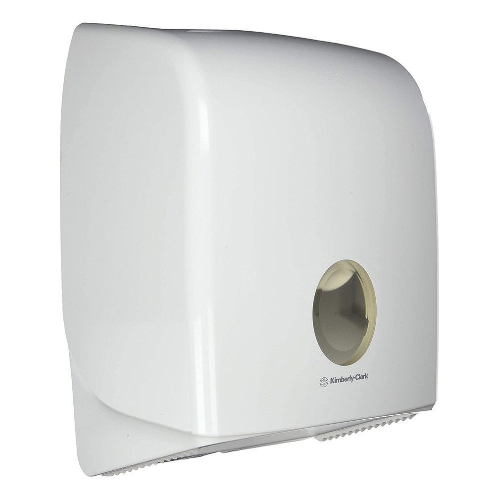 KIMBERLY-CLARK Distributeur de papier toilette mini Jumbo, Aquarius, coloris blanc