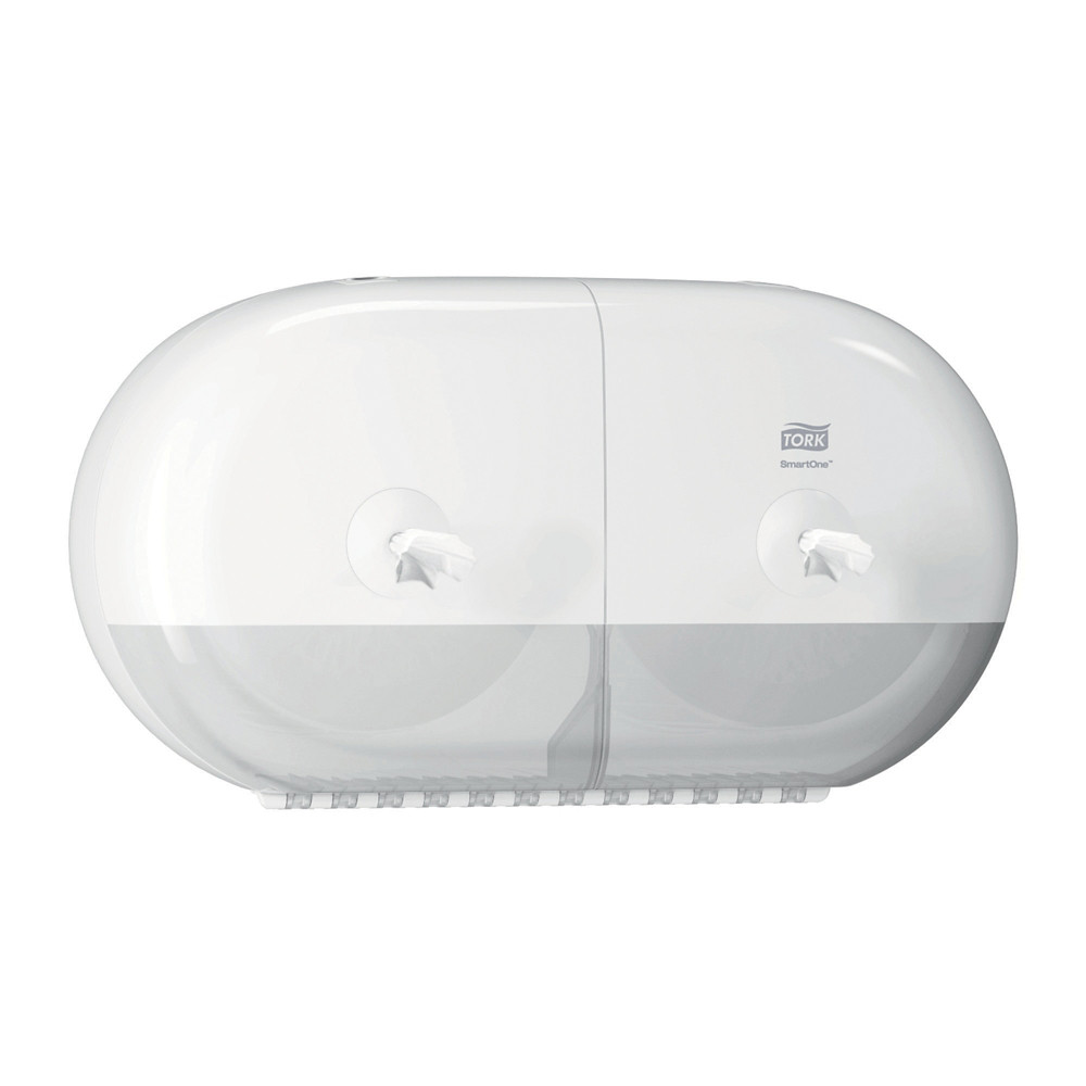 TORK Distributeur papier toilette Tork SmartOne double mini pour rouleaux