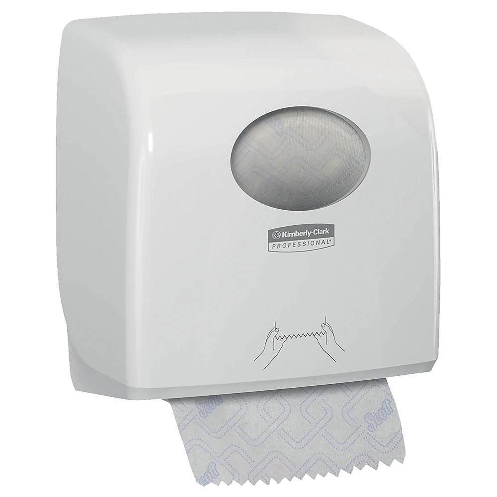 KIMBERLY-CLARK Distributeur essuie-mains en rouleaux Aquarius Slimroll blanc