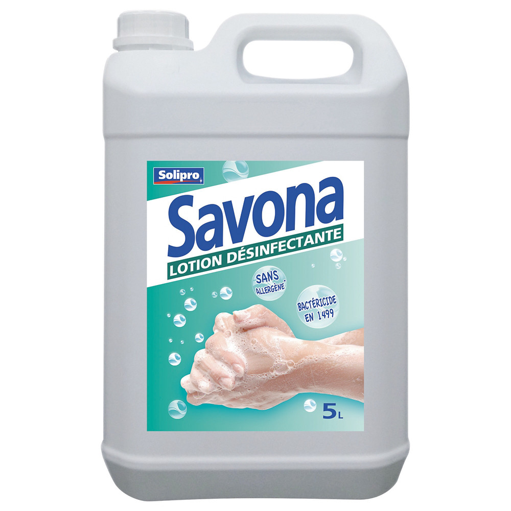 SAVONA Lotion dsinfectante moussante Solipro Savona 5 L