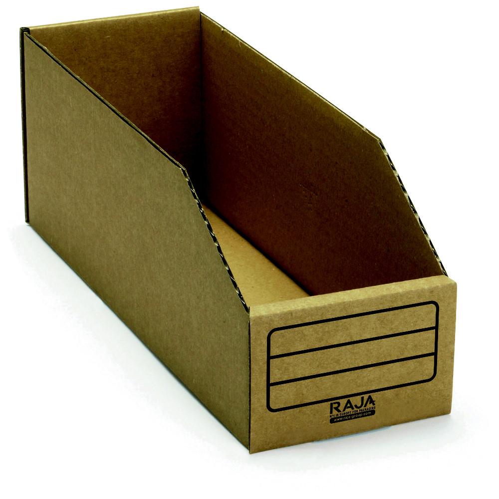 Bac à bec carton brun RAJA 4 L, colis de 50
