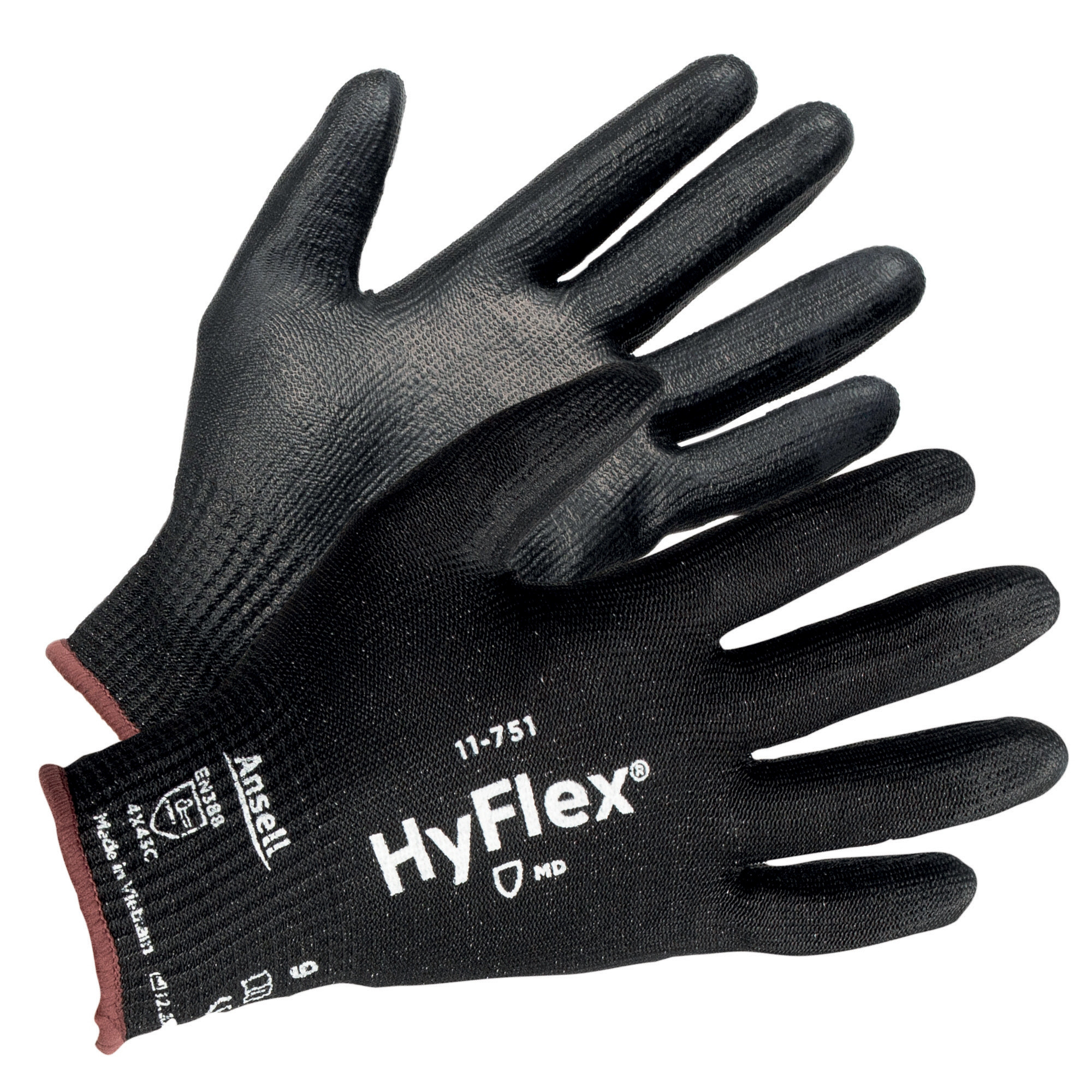 Gants anti-coupures Ansell Hyflex 11-751 taille 10, lot de 12 paires