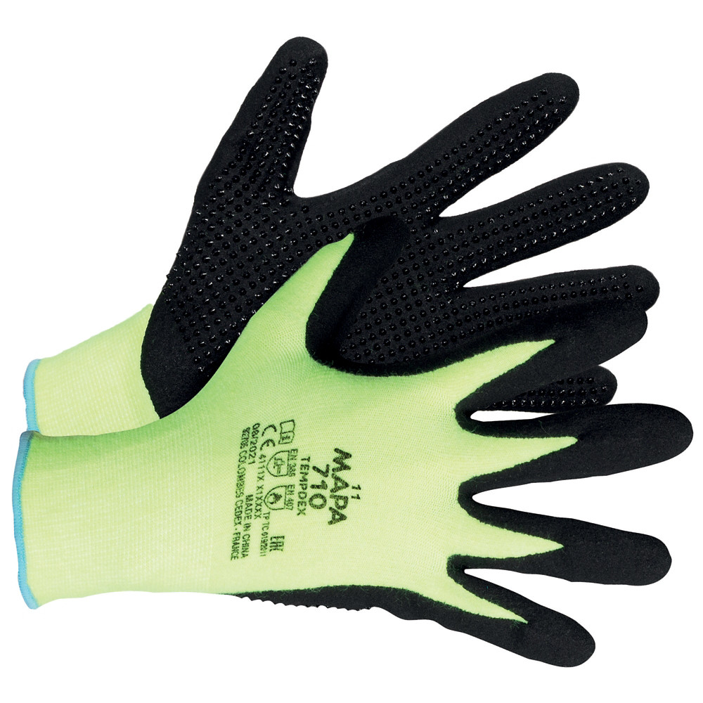 MAPA Gants anti-chaleur Mapa Temp Dex 710 taille 11, lot de 5 paires