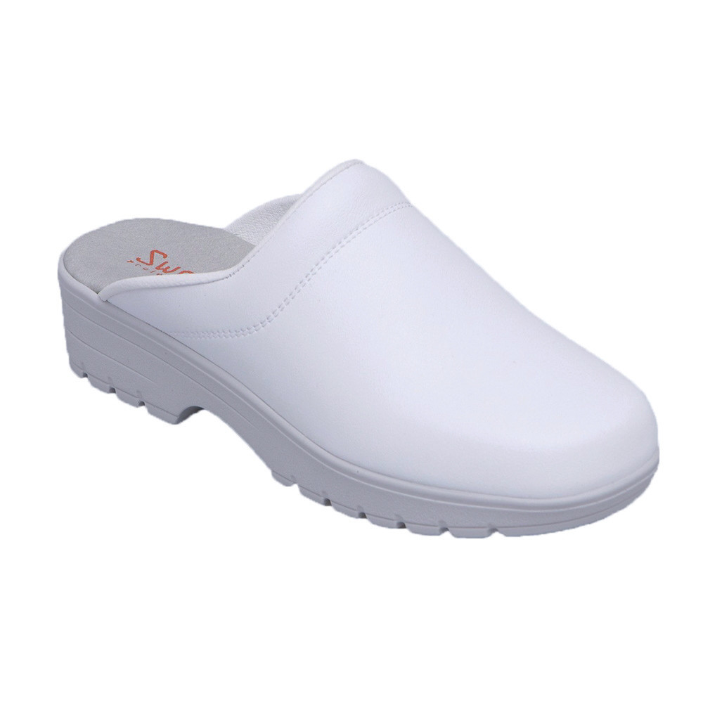 Sabots de travail mixtes Swedi Ben+ coloris blanc, taille 38