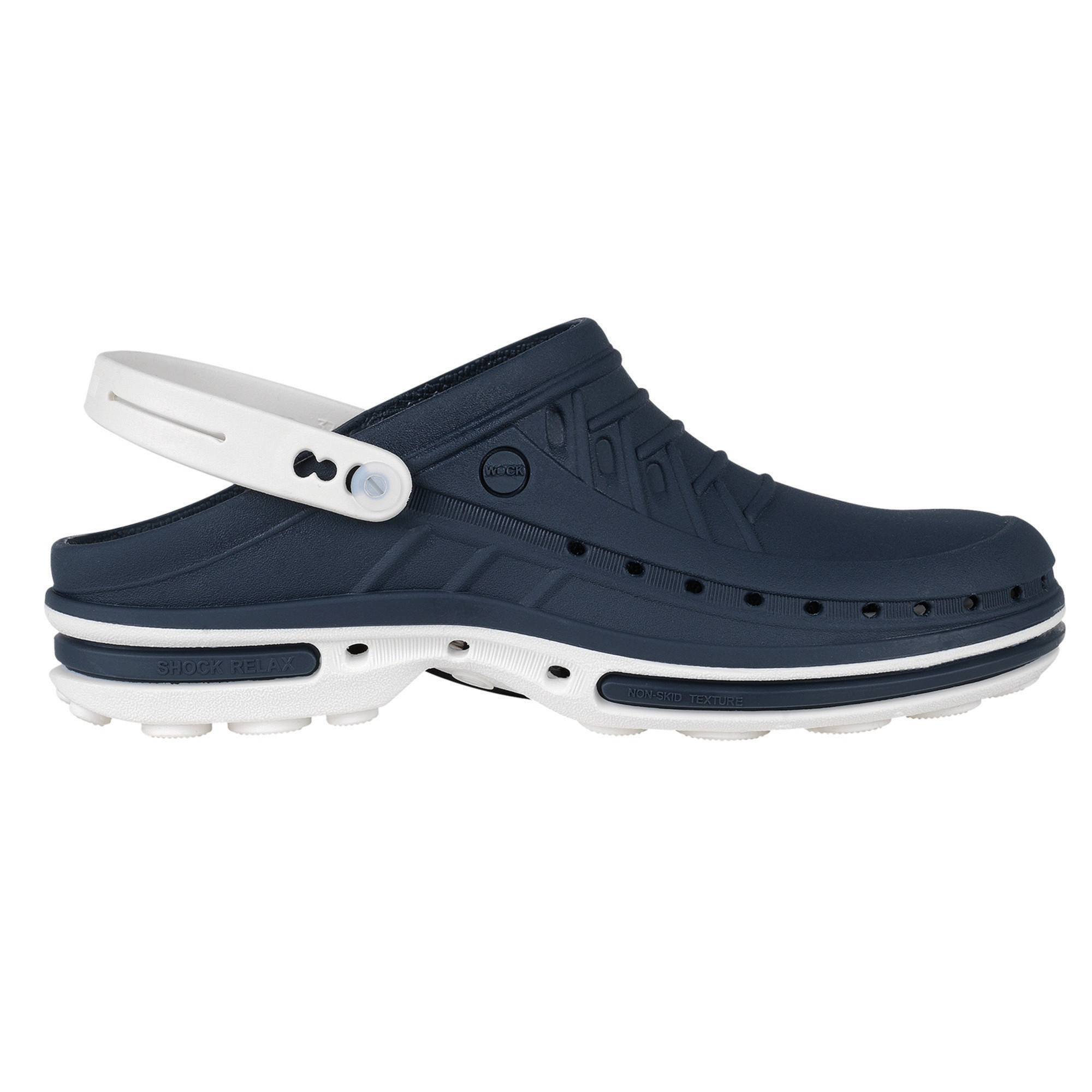 SWEDI Sabots autoclaves bloc bleu, pointure 35/36