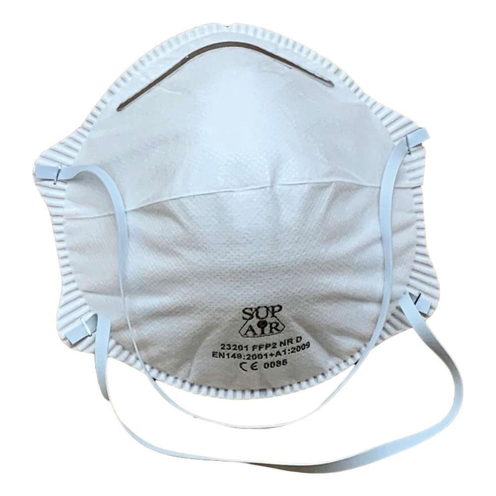 Masque coque sans valve FFP2, boite de 20 masques