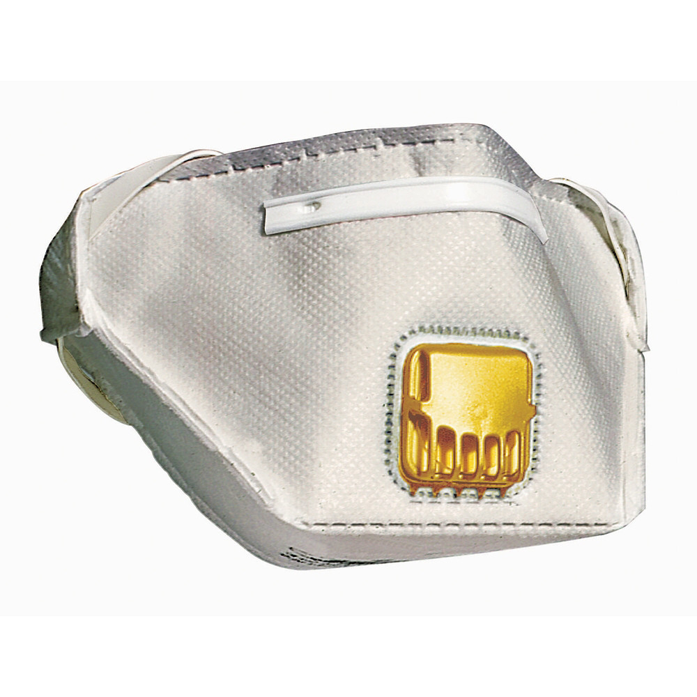 VENITEX 10 masques de protection pliants  usage court FFP2 avec valve, contre les vapeurs organiques, DeltaPlus