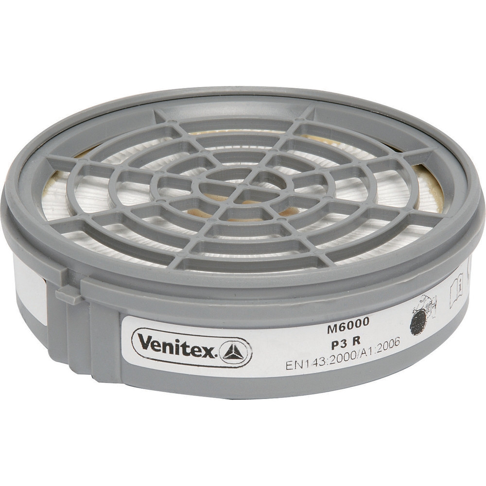 VENITEX 2 Galettes filtrantes P3 pour demi-masques Jupiter DeltaPlus