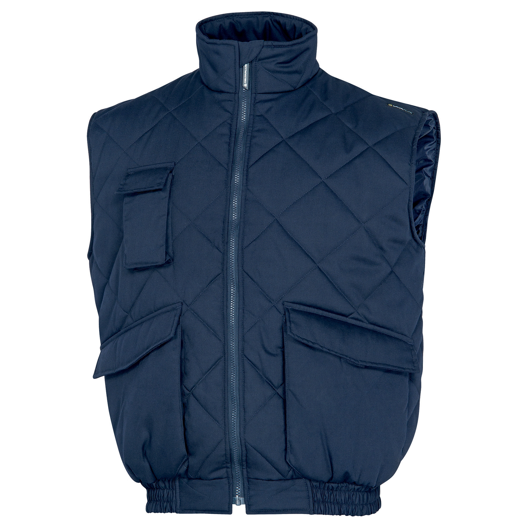 Gilet matelassé bleu Delta Plus, taille XXL