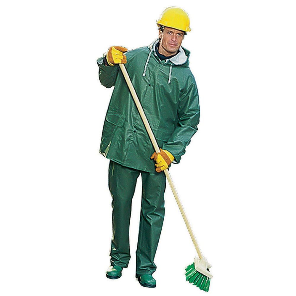 DELTA PLUS Ensemble de pluie vert Delta Plus, taille M-L