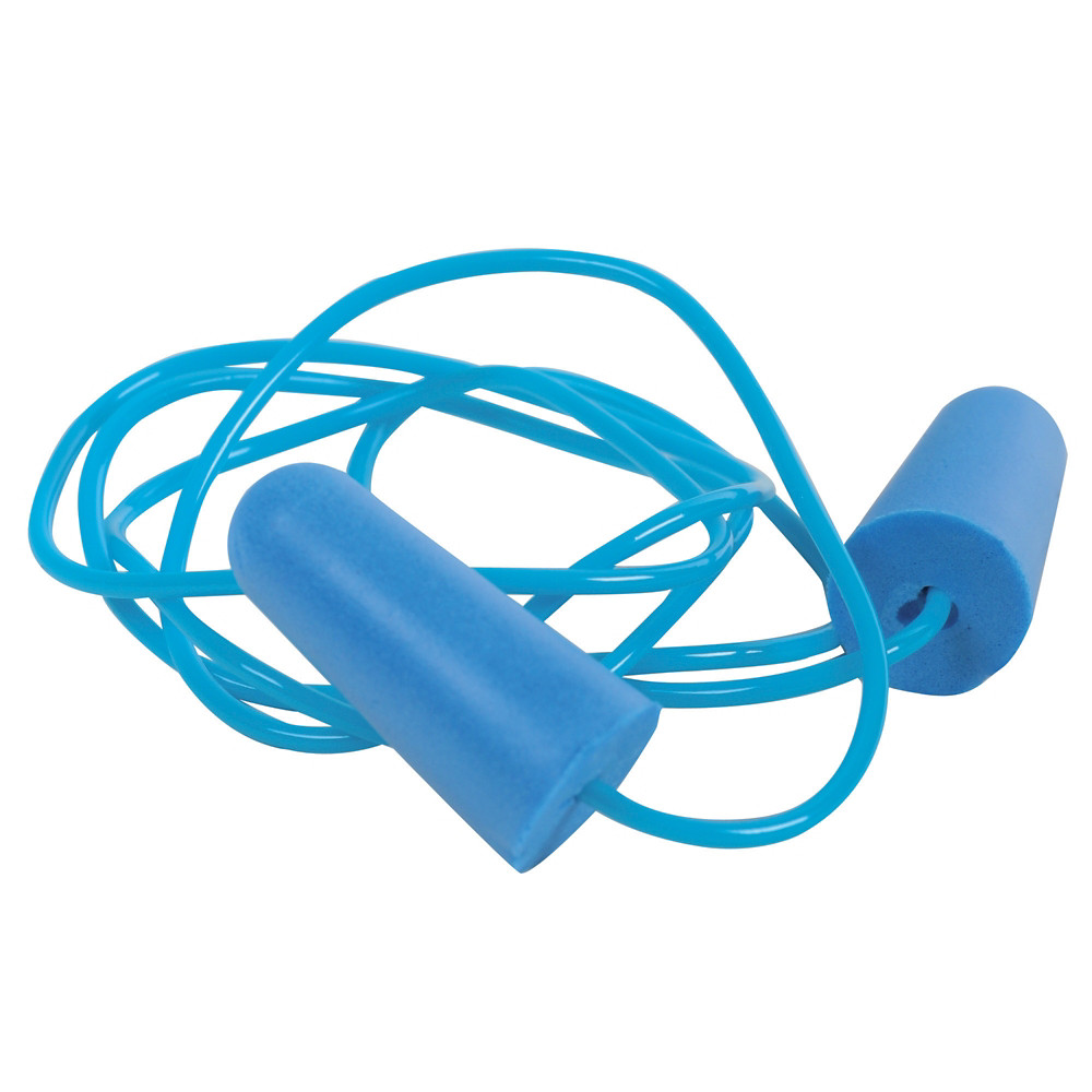 DELTA PLUS 10 paires de bouchons d'oreille dtectables avec cordon, DeltaPlus