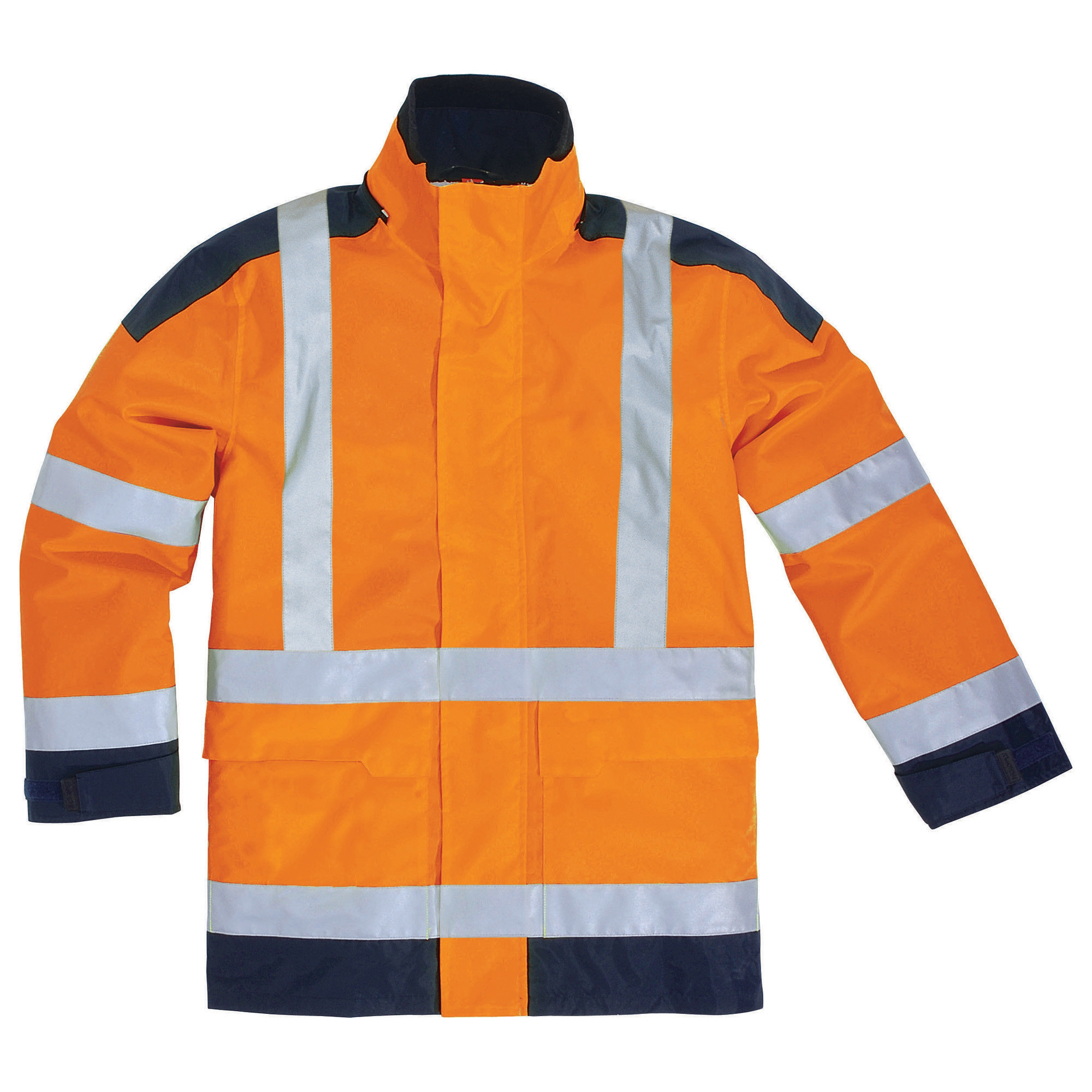 Parka haute visibilité orange Delta Plus, taille XL