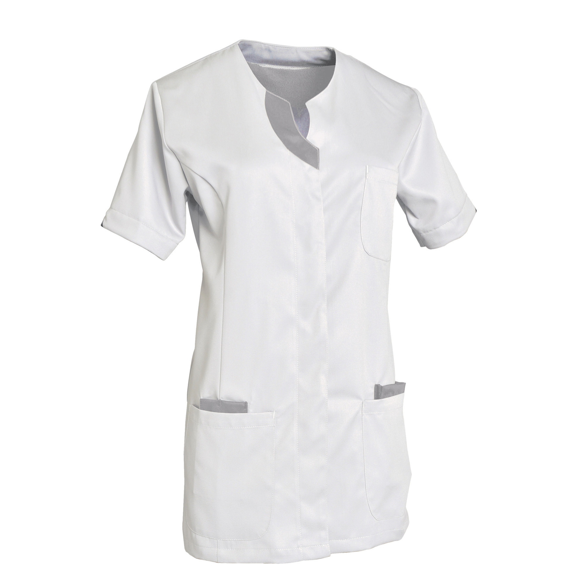 Tunique chasuble femme Lila premium lyocell blanche, taille 2
