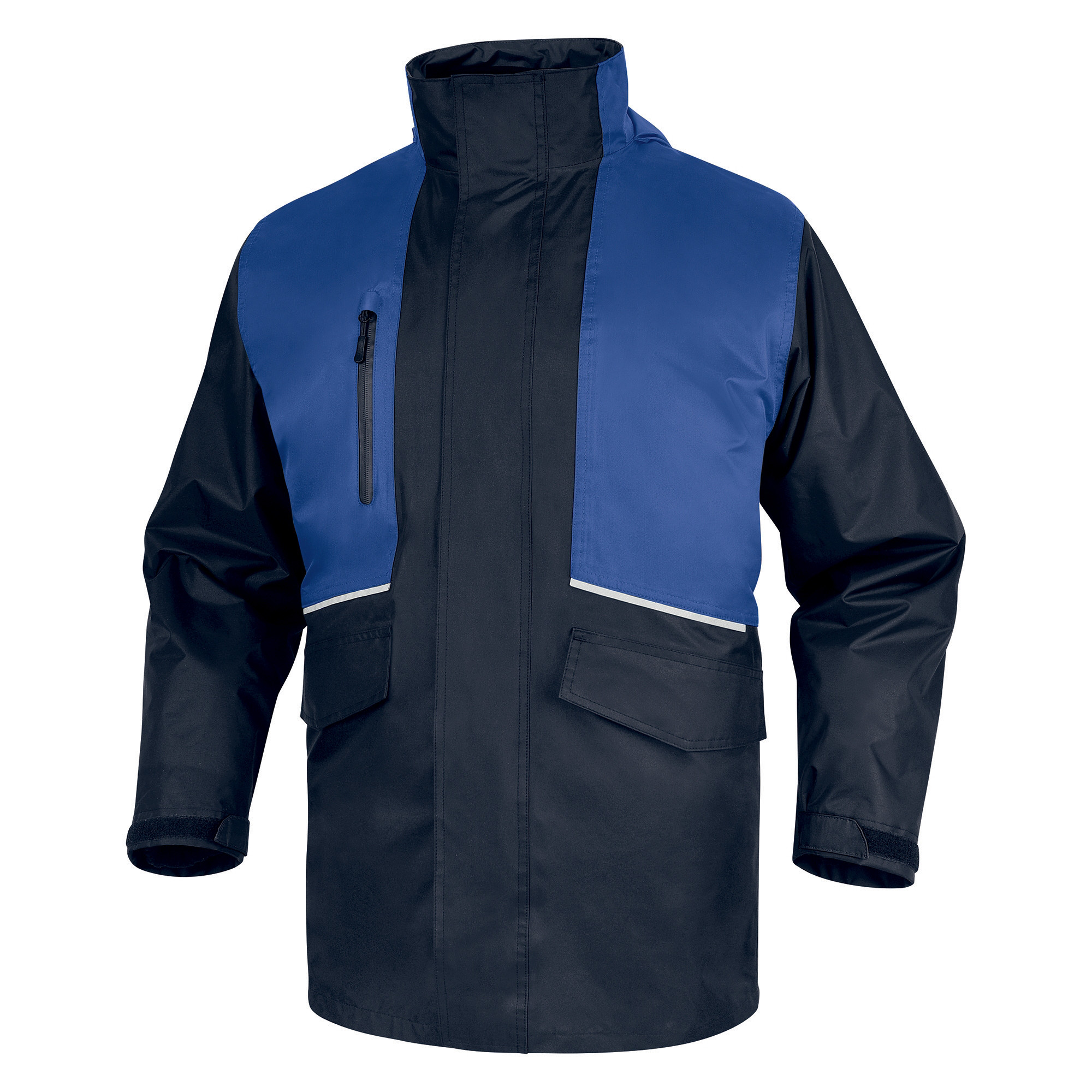 Parka 5 en 1 Delta Plus Alaska 3 marine et bleue, taille XL