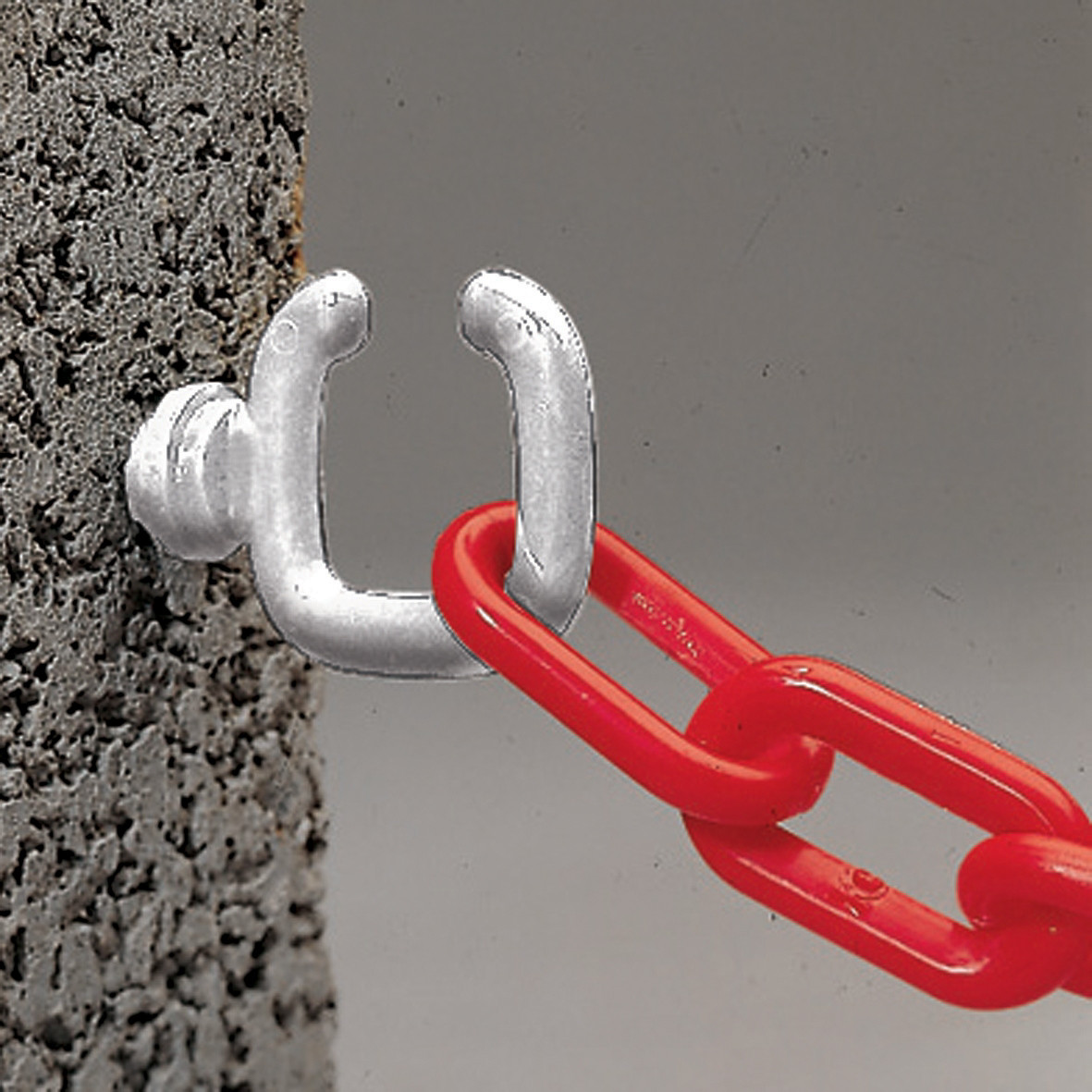 2 anneaux à vis blancs 50 x 50 mm