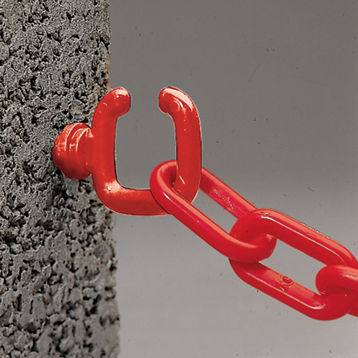 2 anneaux à vis rouges