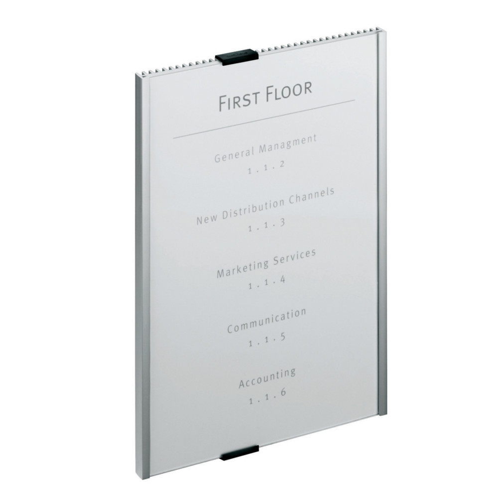 DURABLE Plaque professionnelle personnalise Infosign 21 x 29,7 cm
